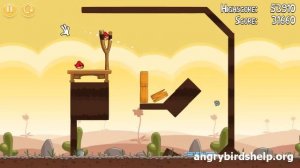 Angry Birds Level 3-2 - 3 Star Walkthrough