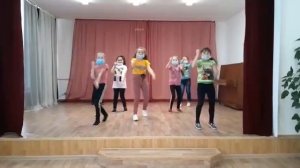 Танец "Хорошее настроение". КГУ "Ново-Урицкая средняя школа"