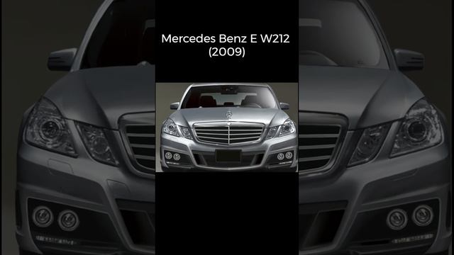 Mercedes Benz E Class 1990-2023 #mercedesbenzeclass