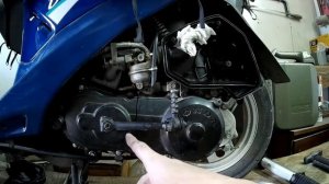 Мелкий ремонт скутера Honda Dio AF 18. #244