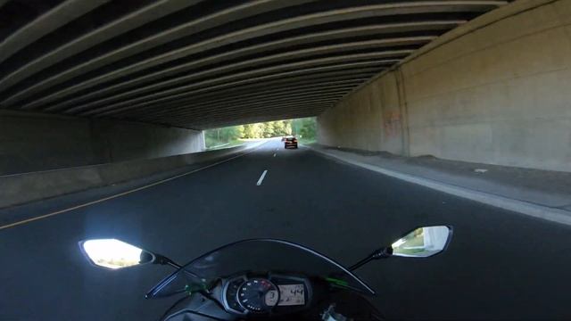 First Mods on my 2021 Kawasaki Ninja ZX6R KRT Edition! | Quick Ride #ninjazx6r
