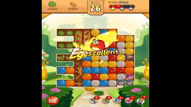 Angry Birds Blast - Level 234 Gameplay Solution смотреть онлайн