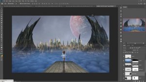 Sci Fi World Photoshop Manipulation Tutorial With Small Detail