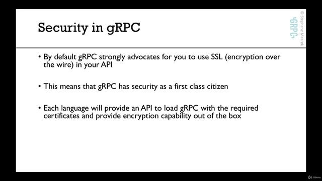 010 Security in gRPC SSL смотреть онлайн