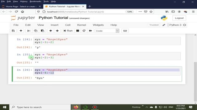 Slicing Strings With Negative Numbers | Python 4 You | Lecture 79