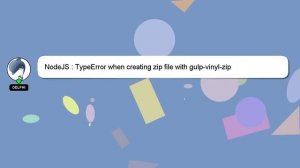 NodeJS : TypeError when creating zip file with gulp-vinyl-zip