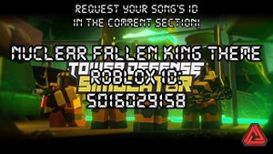 Nuclear Fallen King Theme | Roblox ID!