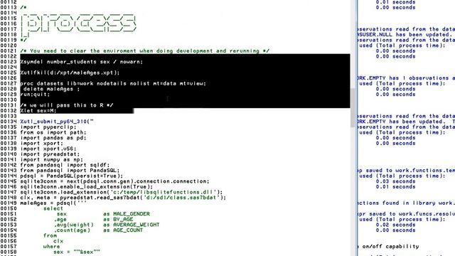 Dropping down from to Python from your SAS Program смотреть онлайн