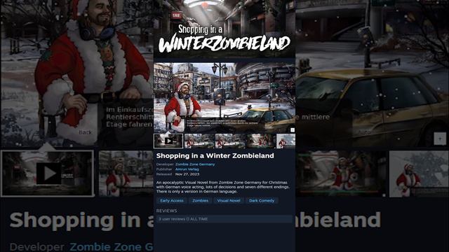 Shopping in a Winter Zombieland New or Trending Game