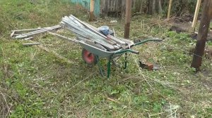 Освоение второго дома 3 (делаем новый забор и ломаем старый)