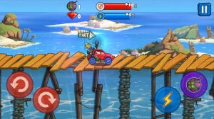 Car Eats Car 3 - Машина ест машину с Кидом #68 Хищная машинка Ховер победил Босса Подлодку