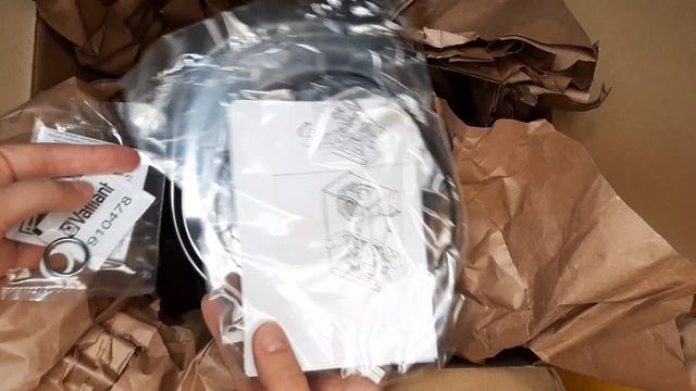 0020135129 конденсаційний теплообмінник котла Vaillant eco tec pro, первинний теплообмінник Vaillan