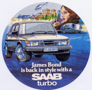007 Saab 900 Turbo "Серебряный зверь" - Джеймс Бонд "Лицензия восстановлена"