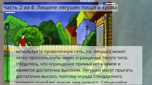 Как избавиться от лягушек - Это про земноводных лягушек, не то что вы подумали.