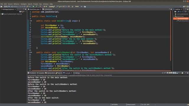 Java Fundamentals Tutorial for Beginners - Pass By Value vs Pass By Reference
