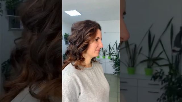 До/после , контуринг волос
