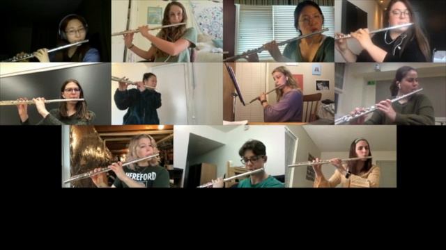 University of Virginia Flute Ensemble Spring 2021 Recital смотреть онлайн