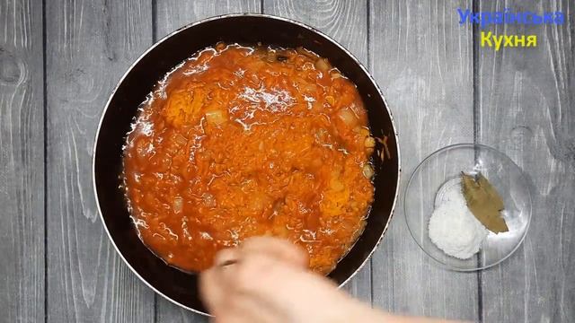 Капусняк пісний з рибною консервою/Смачна Кропивниччина /Баба Єлька/Українська Кухня