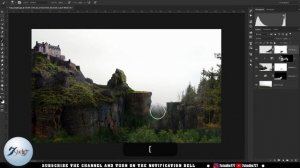 How To Make Simple Matte Painting in Photoshop ! Battle on the mountain ! like the Hobbit movie