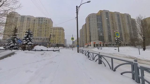 СНЕЖНЫЙ ЕКАТЕРИНБУРГ ❄️ Прогулка Во Время Снегопада | Зима (Январь 2024)