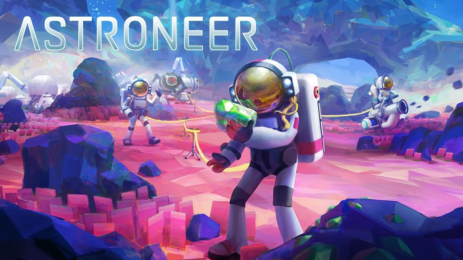 Играем в ASTRONEER - Часть 1 (кооператив)