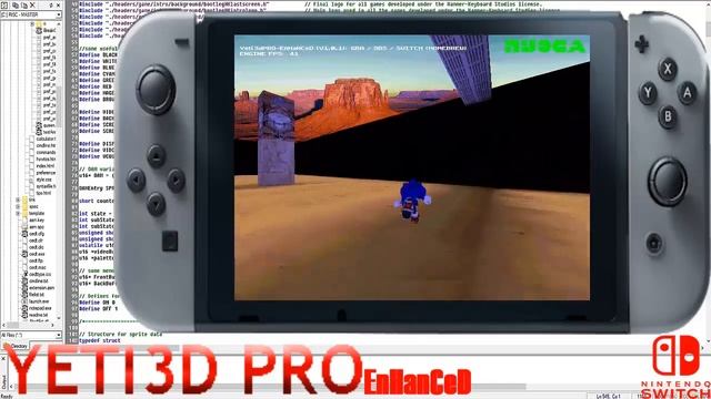 3D RACING GAME (GBA / 3DS / SWITCH) (HOMEBREW) Yeti3D Pro EnHanCeD (C++11 Programming Language) смотреть онлайн