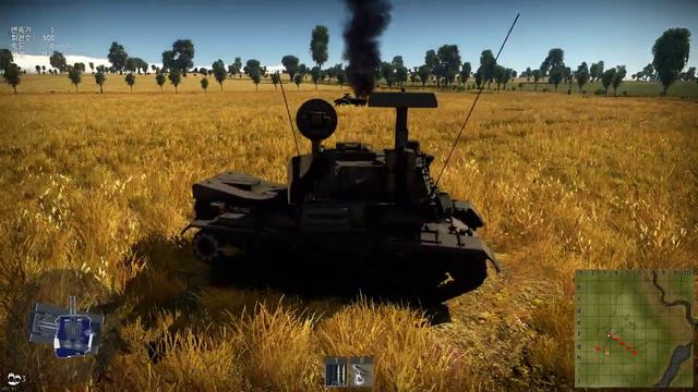 War thunder M247 Firing