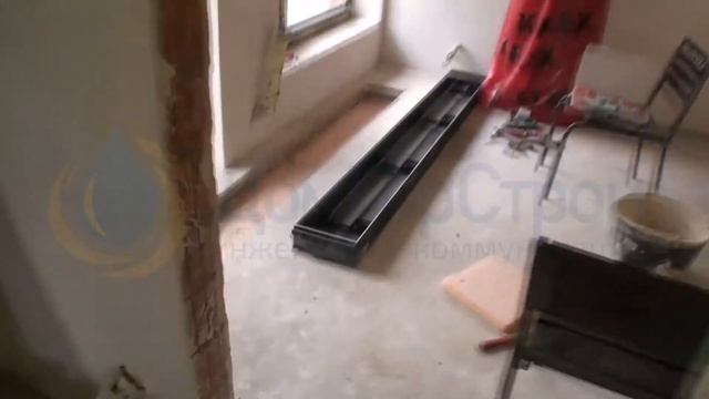 Монтаж внутрипольных конвекторов смотреть онлайн