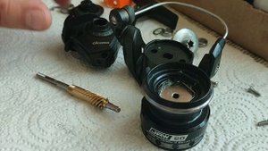 Заклинило катушку. В чем проблема?