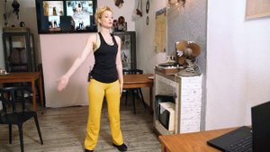 Фитнес. Урок 4. Укрепление и растяжка косых мышц с Оксаной Косенок