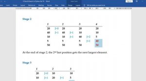 Python Sort & Search - Bubble Sort - B