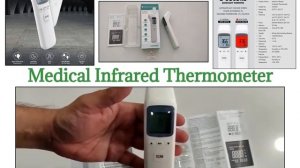 URBAN GEAR - Medical Infrared Forehead Thermometer - YS-ET03