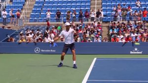 Novak Djokovic - крученые удары с задней линии корта
