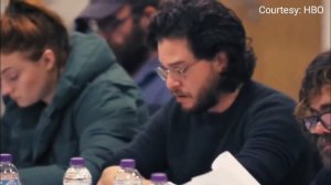 Kit Harington and Emilia Clarke cries after hearing the ending script