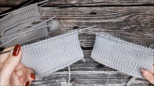 ПЛОТНОСТЬ ВЯЗАНИЯ/Простой способ вязать с одной плотностью на круговых спицах и поворотными рядами