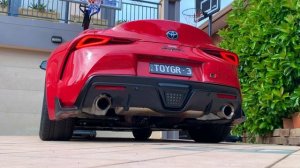 *NEW* Toyota GR Supra Exhaust Sound // NORMAL vs SPORT