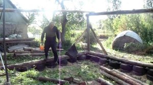 ДЕШЕВЫЙ САРАЙ на ПОКРЫШКАХ. Что сейчас? ч.3