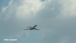 Tupolev TU-134 UB Crusty Flypast at 100 Years Russian Air Force 2012 AirShow