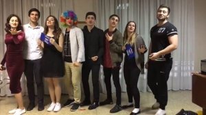 Ислам и Карина киш поют песню для Ажогоевой Радимы