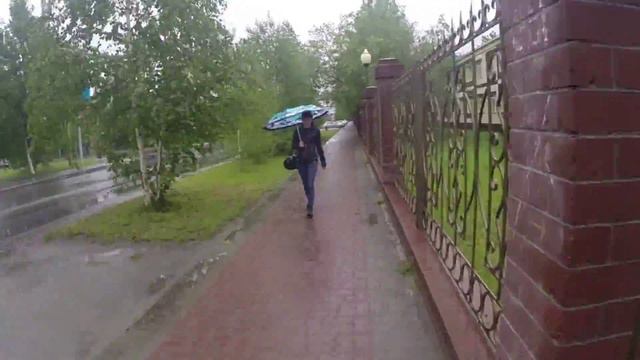 Белоярский. Прогулка по городу (Часть 1)