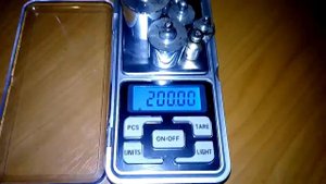 Весы Pocket Scale mh-200 при включении out2