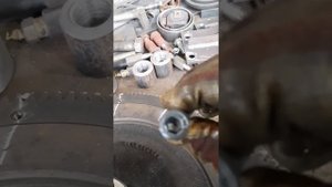 К700. К701. Подготовка маховик под двигатель ман.