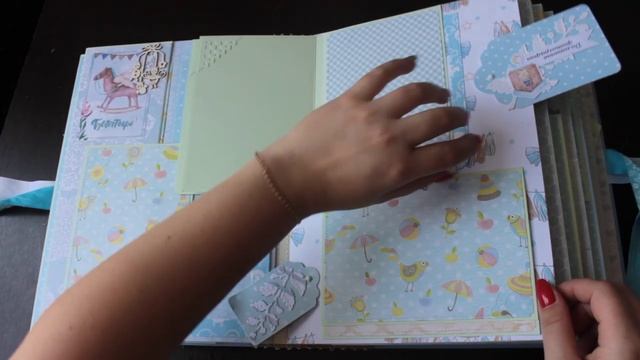 АЛЬБОМ РУЧНОЙ РАБОТЫ В ТЕХНИКЕ СКРАПБУКИНГВместительность 165 фотоФормат альбома А4.mp4 смотреть онлайн