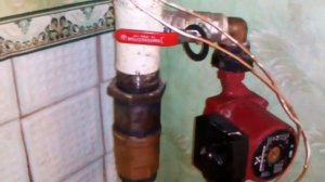 Ремонт обратного клапана на отоплении.