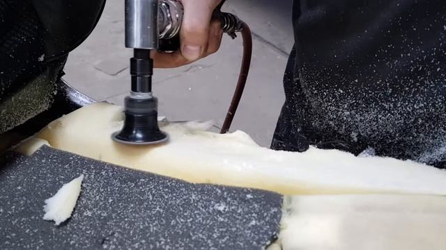 Восстановление поролона. Ремонт просевшей боковины сиденья. смотреть онлайн