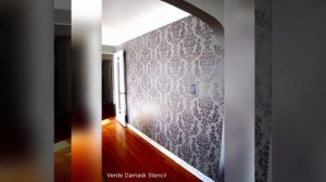 Wall paint colour ideas/stencils designs ideas for home/4 March 2023