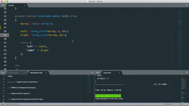 PHP String Class 12: Prose Code vs Mathematician Code and ways to access values