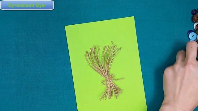 Что можно сделать из пуговиц!? Идеи оформления открыток... смотреть онлайн