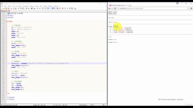 Learn PHP - For Beginners Lecture  2