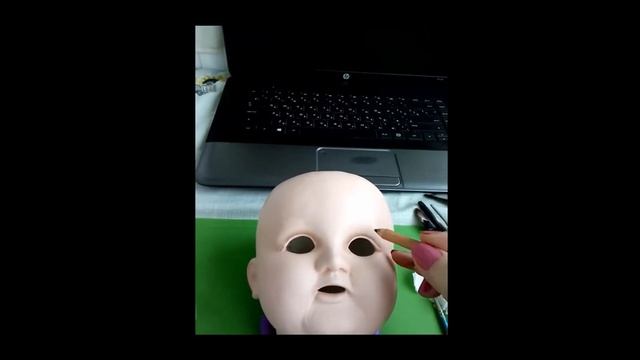 У КУКЛЫ НЕ БЫЛО ЛИЦА! РЕСТАВРАЦИЯ АНТИКВАРНОЙ КУКЛЫ  The doll had no face